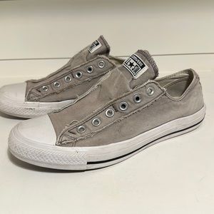 Converse All Star Slip on Men’s size 8 Women’s size 10 Lace less Sneakers